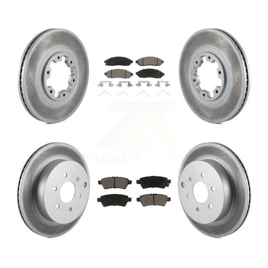 Disc Rotors and Ceramic Brake Pads Kit-KGC-103639