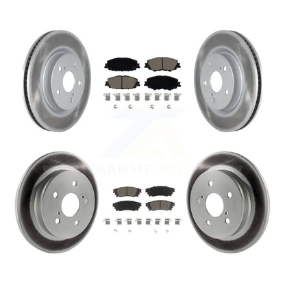 Disc Rotors and Ceramic Brake Pads Kit-KGC-103640