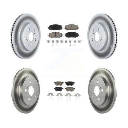 Disc Rotors and Ceramic Brake Pads Kit-KGC-103641