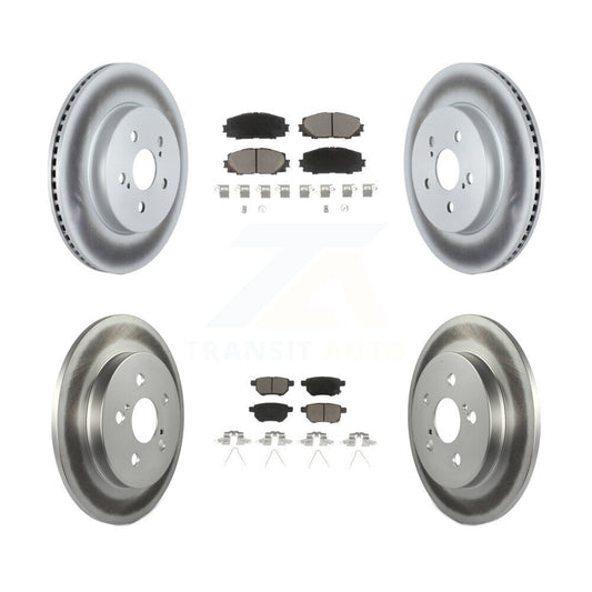 Disc Rotors and Ceramic Brake Pads Kit-KGC-103641