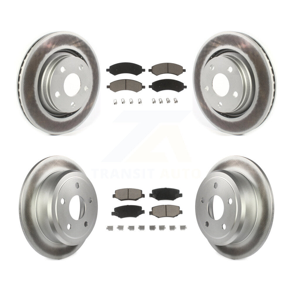 Disc Rotors and Ceramic Brake Pads Kit-KGC-103642
