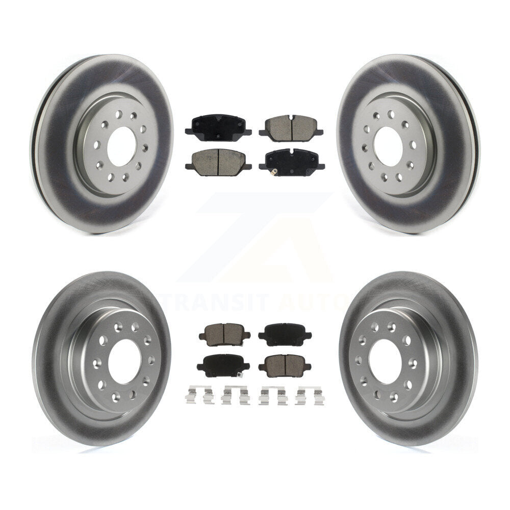 Disc Rotors and Ceramic Brake Pads Kit-KGC-103644 Kit.bestparts.ca