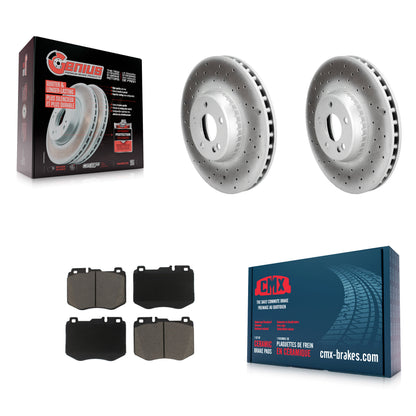 Disc Rotors and Ceramic Brake Pads Kit-KGC-103664