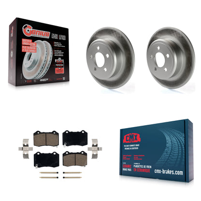 Coated Disc Rotors and Ceramic Brake Pads Kit-KGC-103679