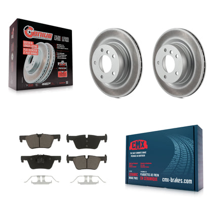 Coated Disc Rotors and Ceramic Brake Pads Kit-KGC-103681
