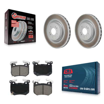 Disc Rotors and Ceramic Brake Pads Kit-KGC-103691