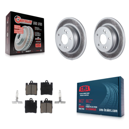 Coated Disc Rotors and Ceramic Brake Pads Kit-KGC-103699