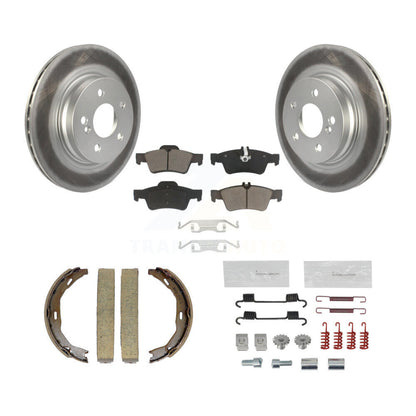 Coated Disc Rotors and Ceramic Brake Pads Kit-KGC-103701