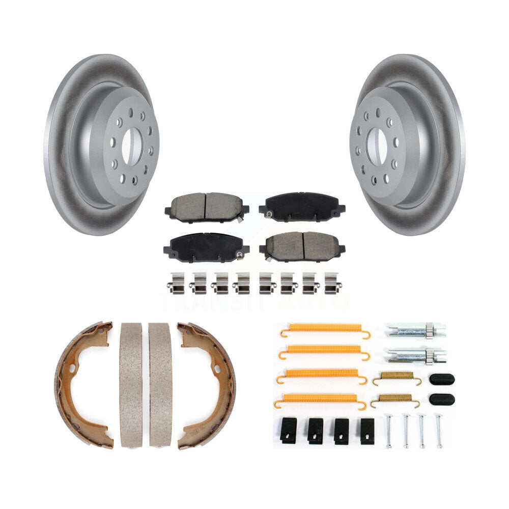 Disc Rotors and Ceramic Brake Pads Kit-KGC-103714 Kit.bestparts.ca
