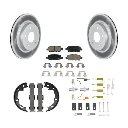 Disc Rotors and Ceramic Brake Pads Kit-KGC-103717