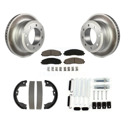Coated Disc Rotors and Ceramic Brake Pads Kit-KGC-103719