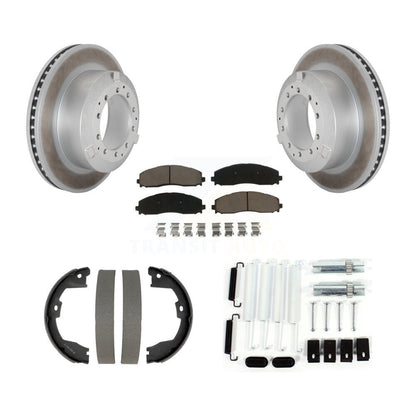 Coated Disc Rotors and Ceramic Brake Pads Kit-KGC-103723