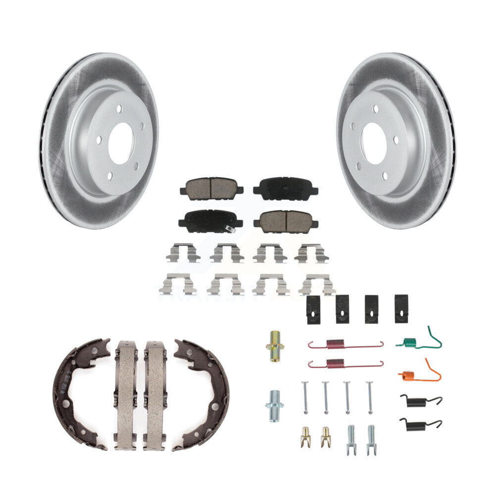 Disc Rotors and Ceramic Brake Pads Kit-KGC-103727