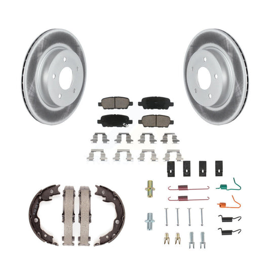 Disc Rotors and Ceramic Brake Pads Kit-KGC-103727
