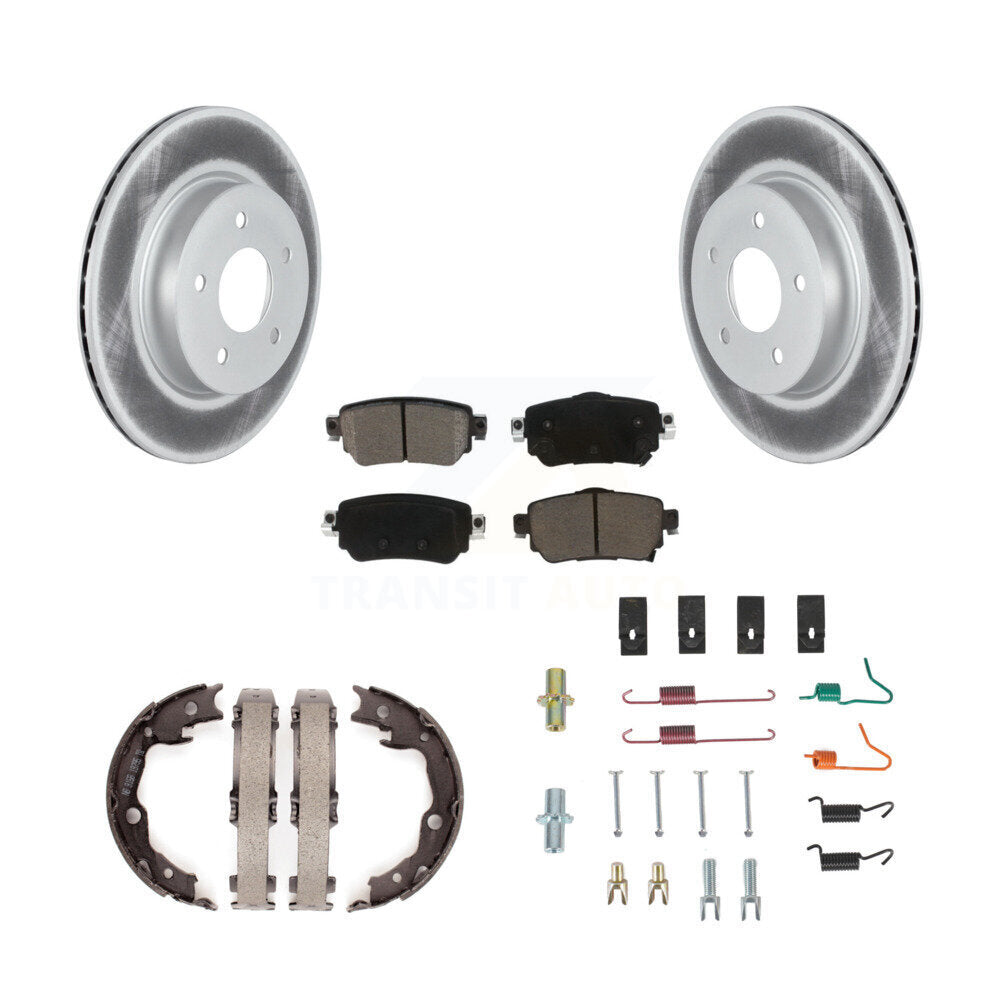 Disc Rotors and Ceramic Brake Pads Kit-KGC-103728