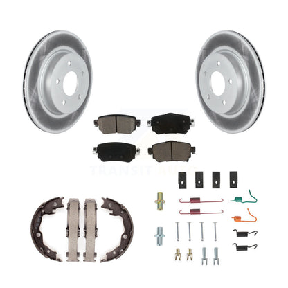 Disc Rotors and Ceramic Brake Pads Kit-KGC-103728
