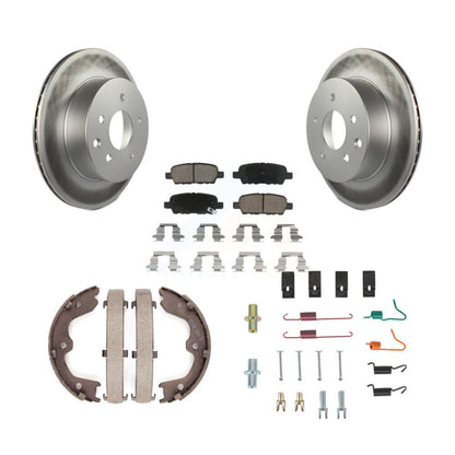 Coated Disc Rotors and Ceramic Brake Pads Kit-KGC-103733