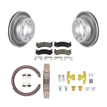 Coated Disc Rotors and Ceramic Brake Pads Kit-KGC-103739