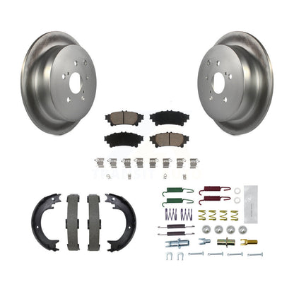 Coated Disc Rotors and Ceramic Brake Pads Kit-KGC-103747