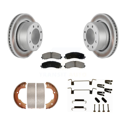 Coated Disc Rotors and Ceramic Brake Pads Kit-KGC-103752
