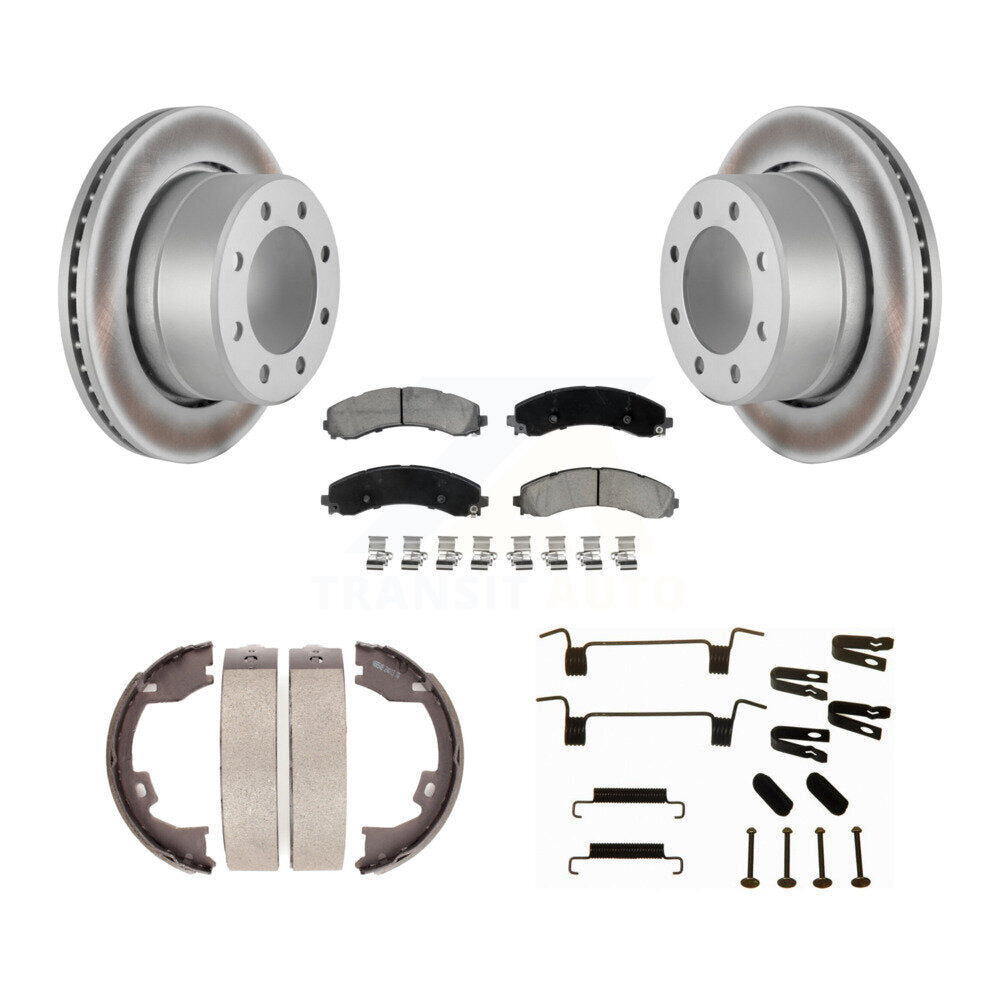 Coated Disc Rotors and Ceramic Brake Pads Kit-KGC-103753 Kit.bestparts.ca