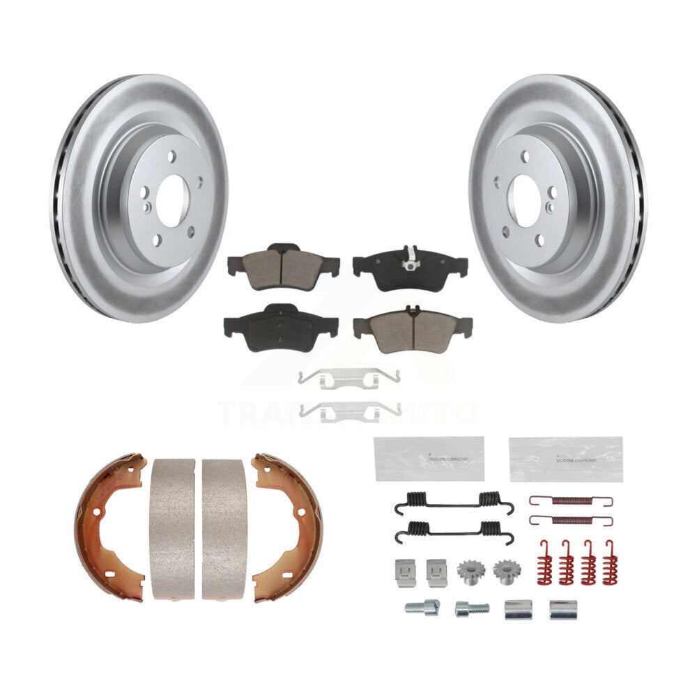 Coated Disc Rotors and Ceramic Brake Pads Kit-KGC-103760 Kit.bestparts.ca