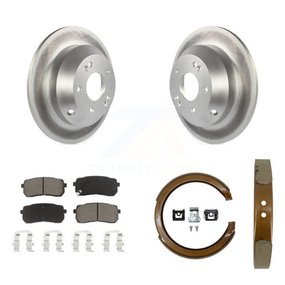 Coated Disc Rotors and Ceramic Brake Pads Kit-KGC-103762