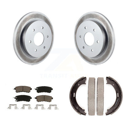 Coated Disc Rotors and Ceramic Brake Pads Kit-KGC-103763