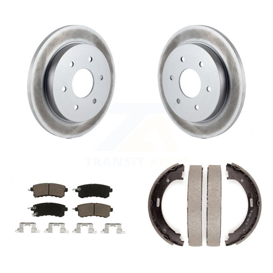Coated Disc Rotors and Ceramic Brake Pads Kit-KGC-103763