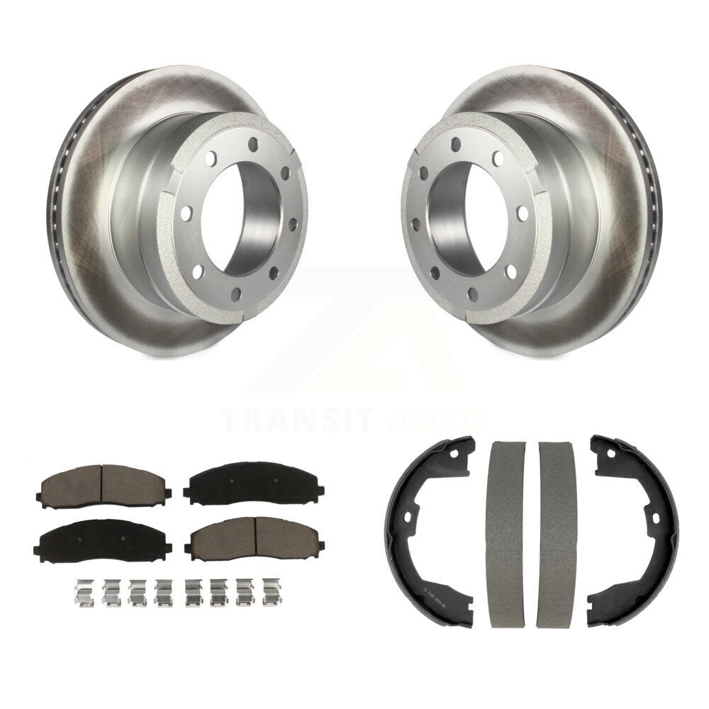 Coated Disc Rotors and Ceramic Brake Pads Kit-KGC-103768