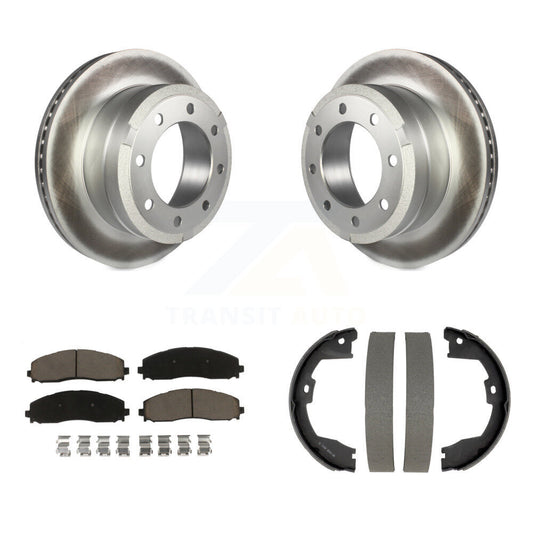 Coated Disc Rotors and Ceramic Brake Pads Kit-KGC-103768
