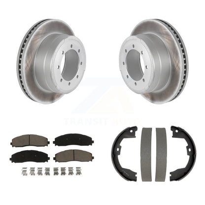 Coated Disc Rotors and Ceramic Brake Pads Kit-KGC-103769
