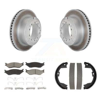 Coated Disc Rotors and Ceramic Brake Pads Kit-KGC-103770