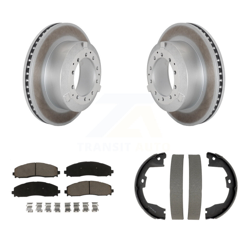 Coated Disc Rotors and Ceramic Brake Pads Kit-KGC-103771 Kit.bestparts.ca