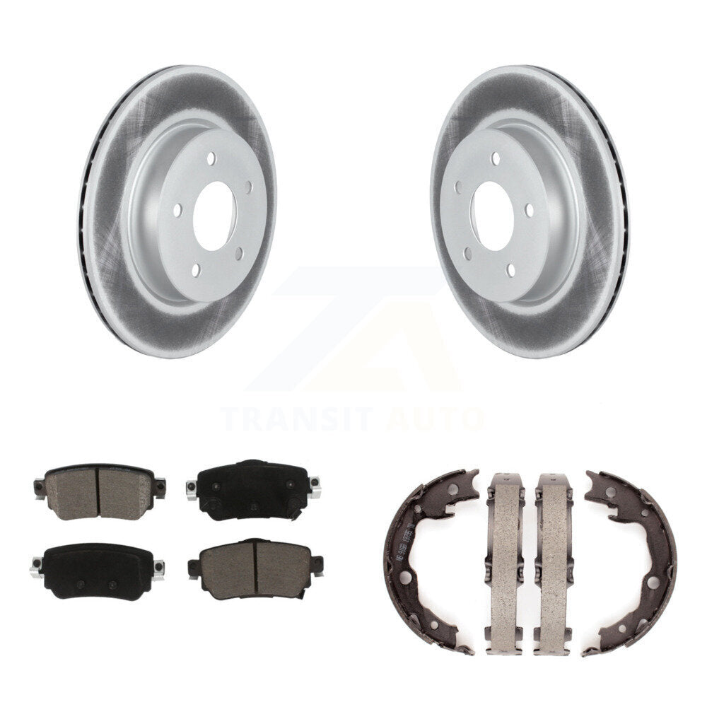 Disc Rotors and Ceramic Brake Pads Kit-KGC-103774