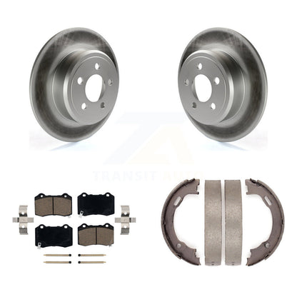 Coated Disc Rotors and Ceramic Brake Pads Kit-KGC-103775