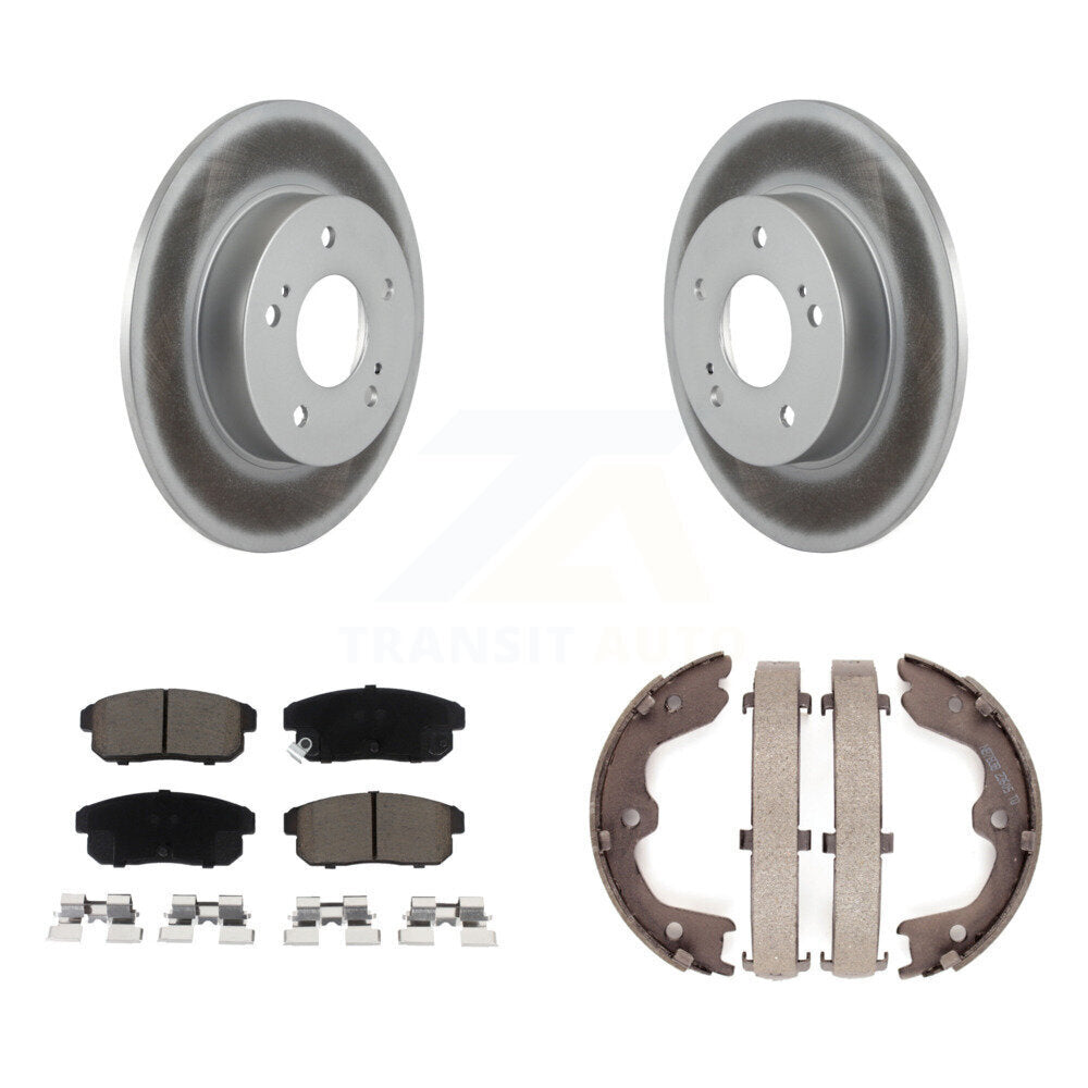 Coated Disc Rotors and Ceramic Brake Pads Kit-KGC-103779 Kit.bestparts.ca