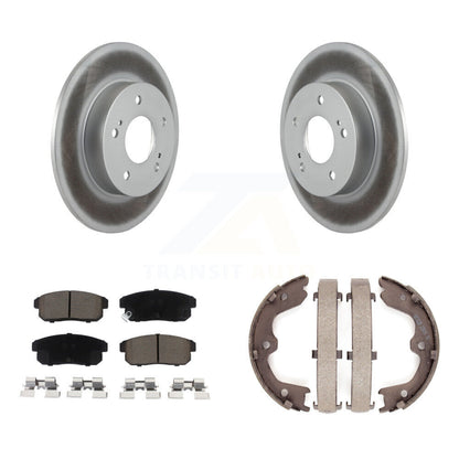 Coated Disc Rotors and Ceramic Brake Pads Kit-KGC-103779