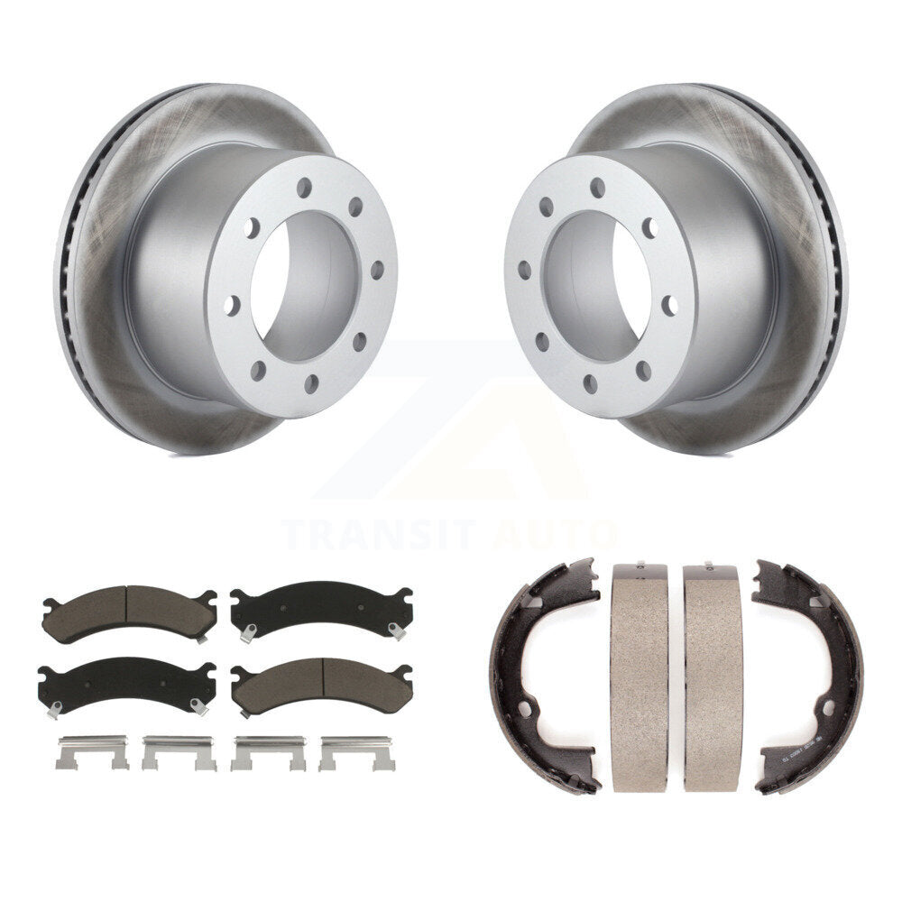 Coated Disc Rotors and Ceramic Brake Pads Kit-KGC-103780 Kit.bestparts.ca