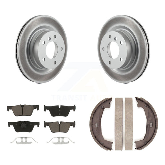 Coated Disc Rotors and Ceramic Brake Pads Kit-KGC-103782