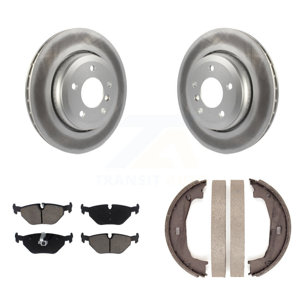 Coated Disc Rotors and Ceramic Brake Pads Kit-KGC-103783 Kit.bestparts.ca