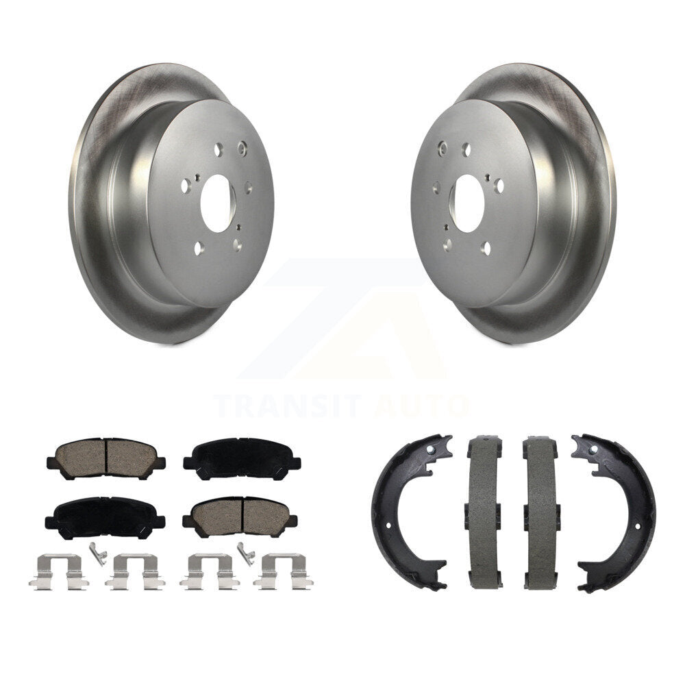 Coated Disc Rotors and Ceramic Brake Pads Kit-KGC-103788