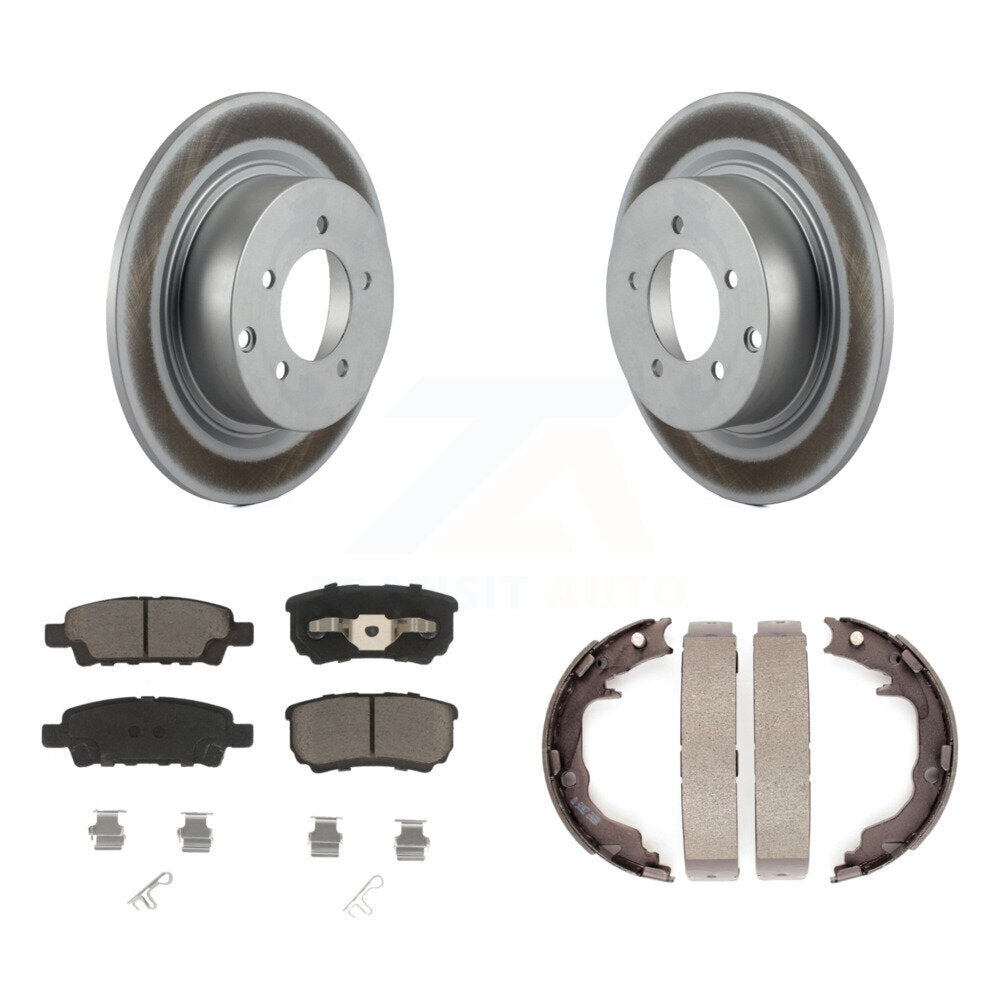 Coated Disc Rotors and Ceramic Brake Pads Kit-KGC-103792 Kit.bestparts.ca
