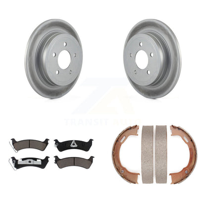 Coated Disc Rotors and Ceramic Brake Pads Kit-KGC-103795