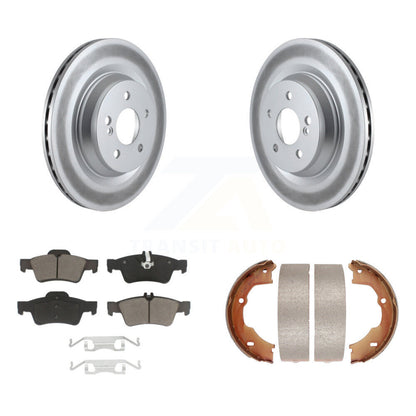 Coated Disc Rotors and Ceramic Brake Pads Kit-KGC-103796
