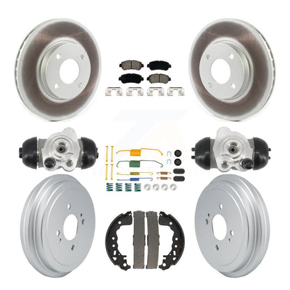 Coated Disc Rotors and Ceramic Brake Pads Kit-KGC-103811
