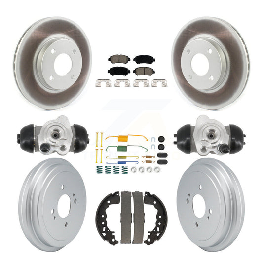 Coated Disc Rotors and Ceramic Brake Pads Kit-KGC-103811