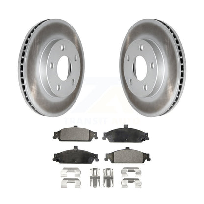 Coated Disc Rotors and Semi-Metallic Brake Pads Kit-KGF-100007 - Kit.bestparts.ca