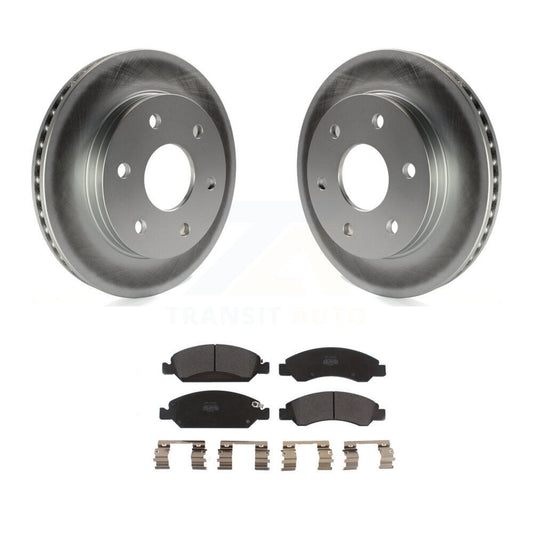 Coated Disc Rotors and Semi-Metallic Brake Pads Kit-KGF-100009 - Kit.bestparts.ca