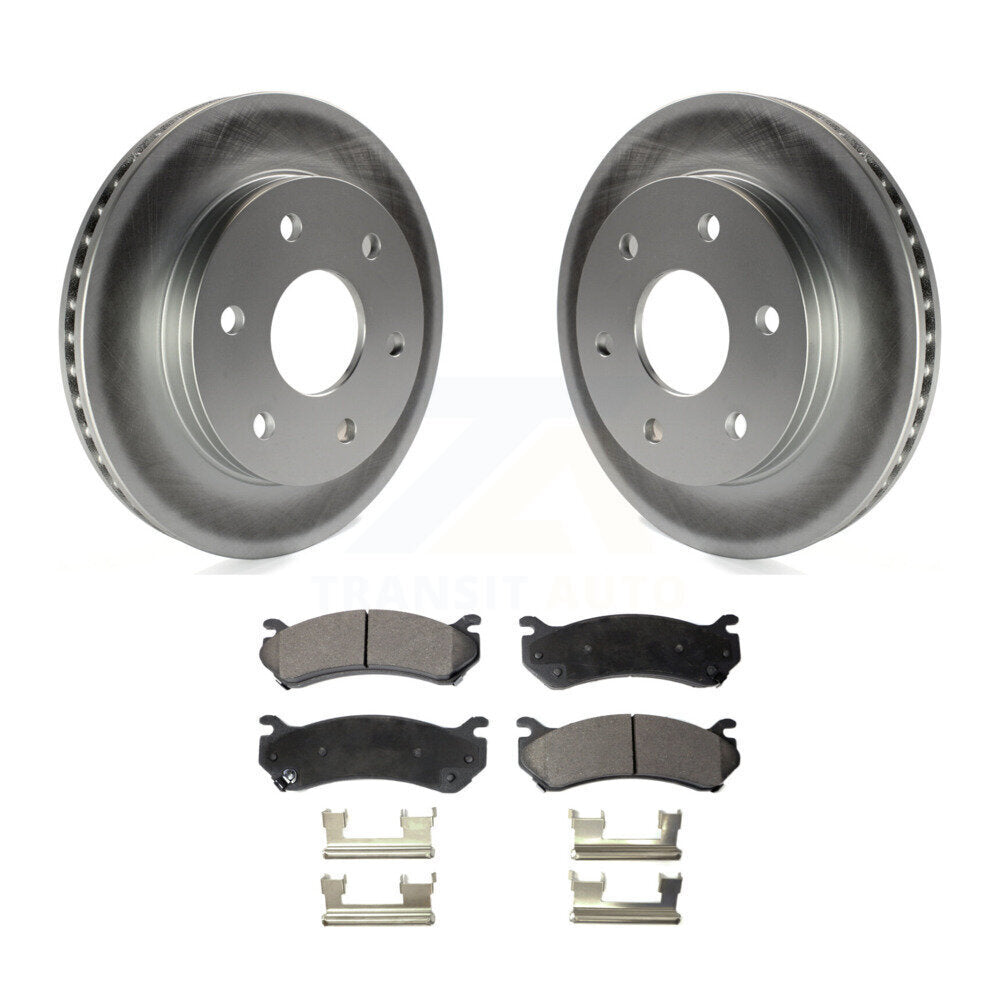 Coated Disc Rotors and Semi-Metallic Brake Pads Kit-KGF-100011 - Kit.bestparts.ca Kit.bestparts.ca